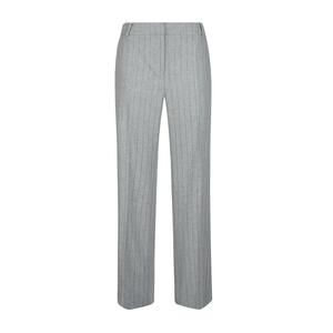 NEW PUROTATTO women's stripe trousers in grey
